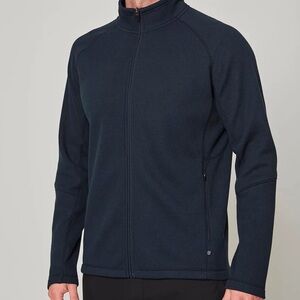 Mondetta Men’s Waffle Bonded Zipper Jacket Size Large